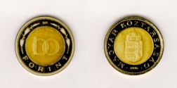 100 Forint coin