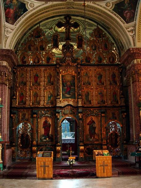 Grábóc - A szerb ortodox templom ikonoztáza