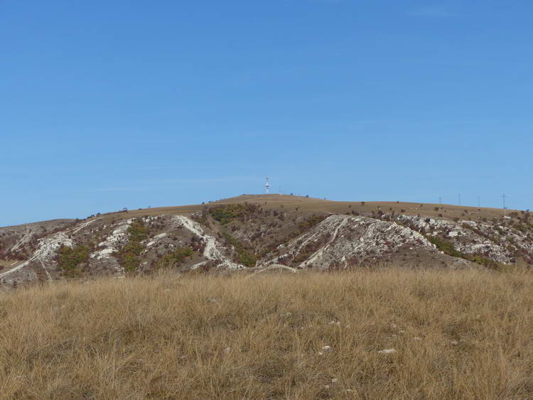 A Baglyas-hegy látképe nyugat felől
