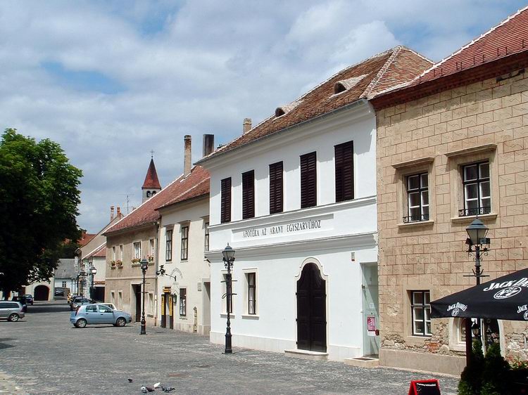 Old houses on the Jurisics Square