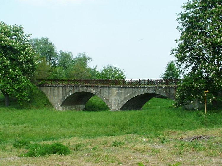 Sárvár - Öreg híd a Rába árterében