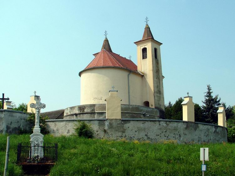 The Catholic church of Hegyközség
