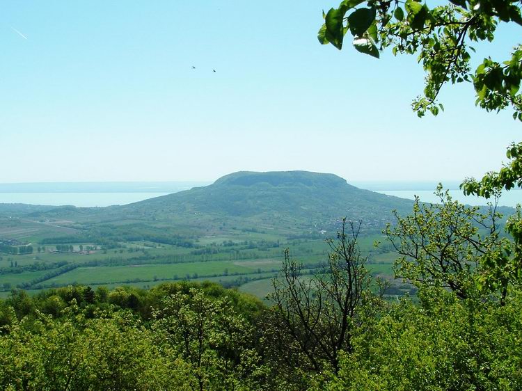 The Badacsony taken from the Szent György-hegy