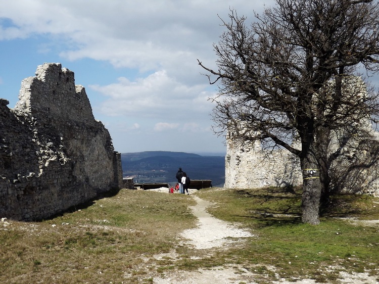 Among the walls of Castle of Rezi