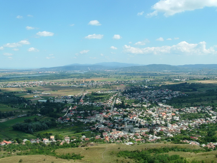 Panorama from the peak of Hegyes-kő Hill