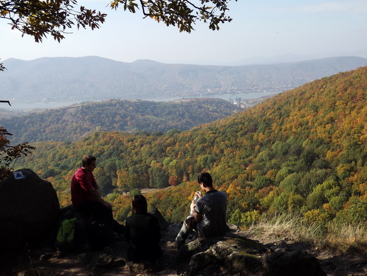 View from the rocks of Borjúfő