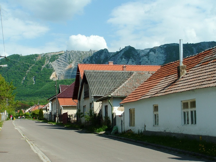 Bélapátfalva village lies at the foot of Bél-kő