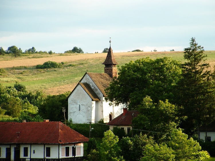 The 800 years old Calvinist church of Rakacaszend