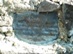 Emléktábla a Moli-pihenő kőpadján