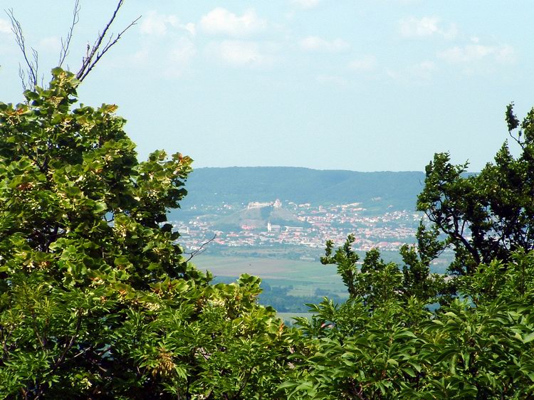 We can see Castle of Sümeg in the distance